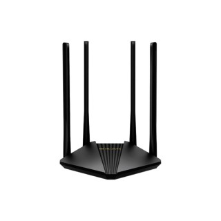 MERCUSYS : AC1200 Dual-Band Wi-Fi Gigabit Router SPEED: 300 Mbps at 2.4 GHz + 867 Mbps at 5 GHz SPEC: 4× Fixed External Ante...