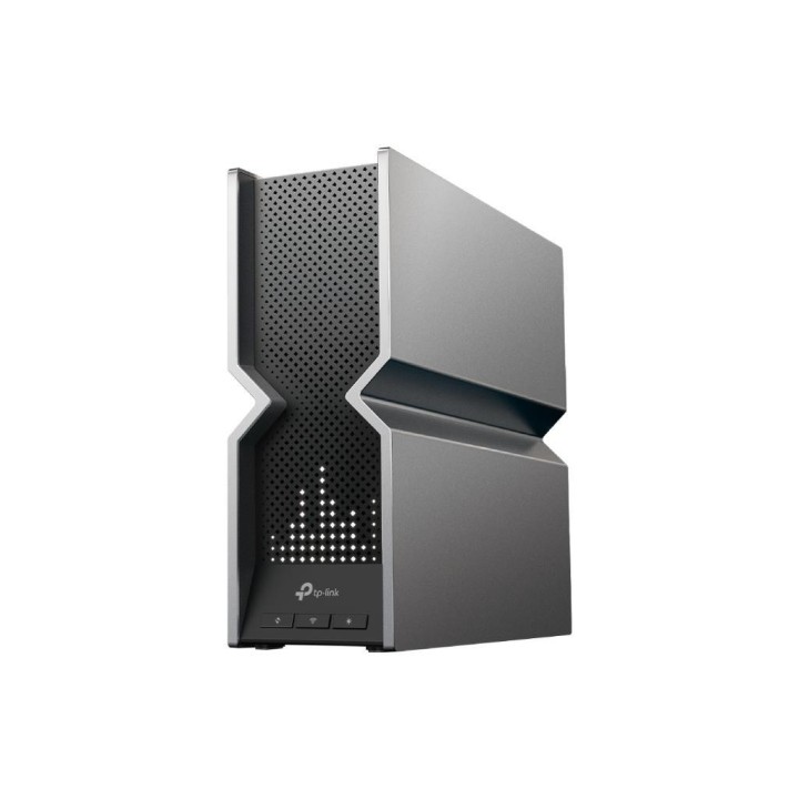 TPLINK : BE19000 Tri Band Wi-Fi 7 Router SPEED: 1376 Mbps at 2.4 GHz + 5760 Mbps at 5 GHz + 11520 Mbps at 6 GHz SPEC: 8× Int...