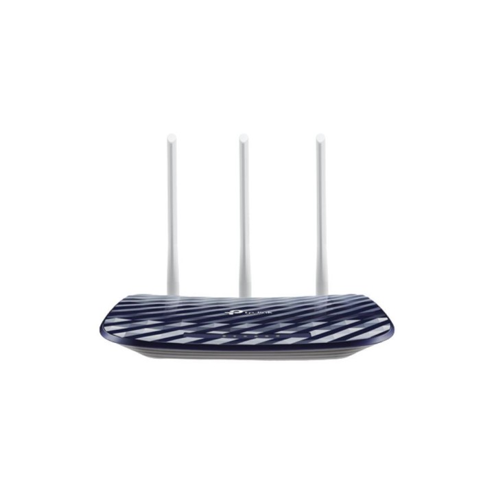 TPLINK : AC750 Dual-Band Wi-Fi Router SPEED: 300 Mbps at 2.4 GHz + 433 Mbps at 5 GHz SPEC: 3× Antennas, 1× 10/100M WAN Port...