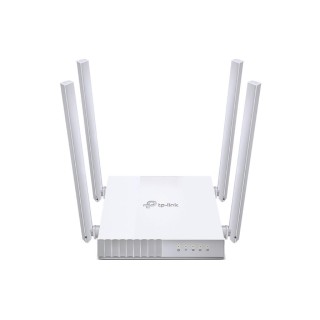 TPLINK : AC750 Dual Band Wi-Fi Router SPEED: 300 Mbps at 2.4 GHz + 433 Mbps at 5 GHz SPEC: 4×Antennas, 1×10/100M WAN Port, 4...