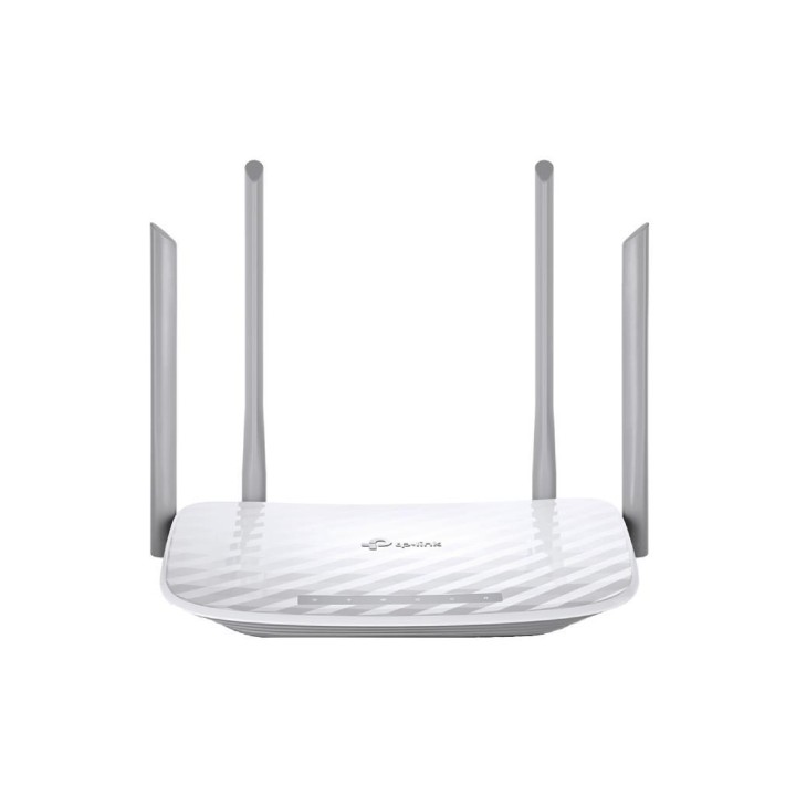 TPLINK : AC1200 Dual-Band Wi-Fi Router SPEED: 300 Mbps at 2.4 GHz + 867 Mbps at 5 GHz SPEC: 4× Antennas, 1× 10/100M WAN Port...
