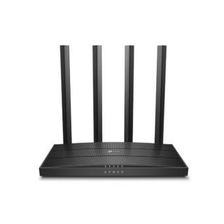 TPLINK : AC1900 Dual-Band Wi-Fi Router SPEED: 600 Mbps at 2.4 GHz + 1300 Mbps at 5 GHz SPEC: 4× Antennas, 1× Gigabit WAN Por...