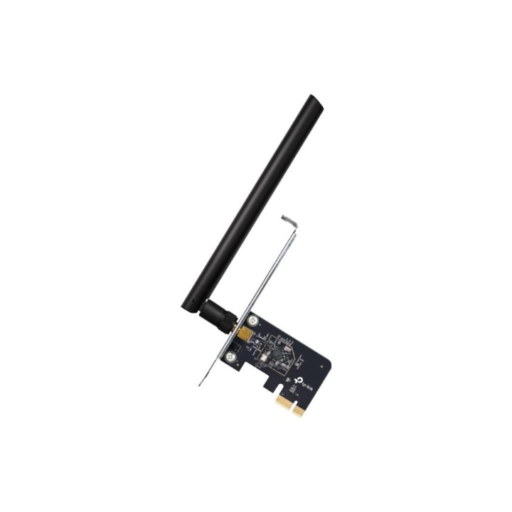 TPLINK : AC600 Dual Band Wi-Fi PCI Express Adapter SPEED: 433 Mbps at 5 GHz + 200 Mbps at 2.4 GHz SPEC: 1× High Gain Externa...