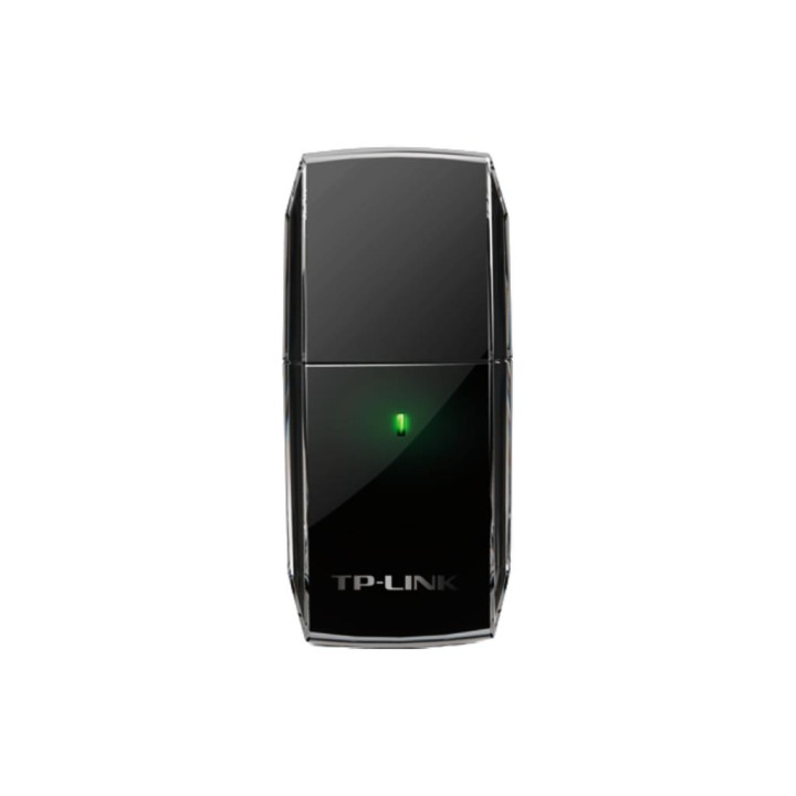 TPLINK : AC600 Dual Band Wireless USB Adapter, MediaTek, 1T1R, 433Mbps at 5Ghz + 150Mbps at 2.4Ghz, 802.11ac/a/b/g/n, USB 2....