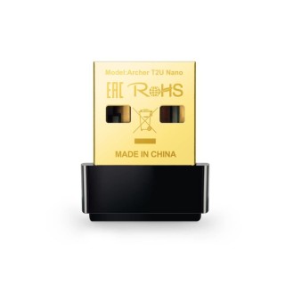 TPLINK : AC600 Nano Wi-Fi USB Adapter SPEED: 433 Mbps at 5 GHz + 200 Mbps at 2.4 GHz SPEC: USB 2.0 FEATURE: Nano Size