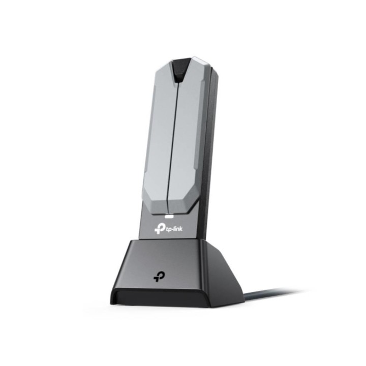 TPLINK : BE6500 High Gain Tri-Band Wi-Fi 7 USB Adapter SPEED: 2882 Mbps at 6 GHz + 2882 Mbps at 5 GHz + 688 Mbps at 2.4 GHz...