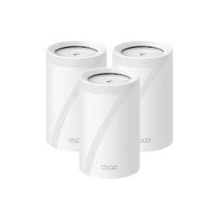 TPLINK : BE11000 Whole Home Mesh Wi-Fi 7 System(Tri-Band) SPEED: 574 Mbps at 2.4 GHz + 4320 Mbps at 5 GHz + 5760 Mbps at 6 G...