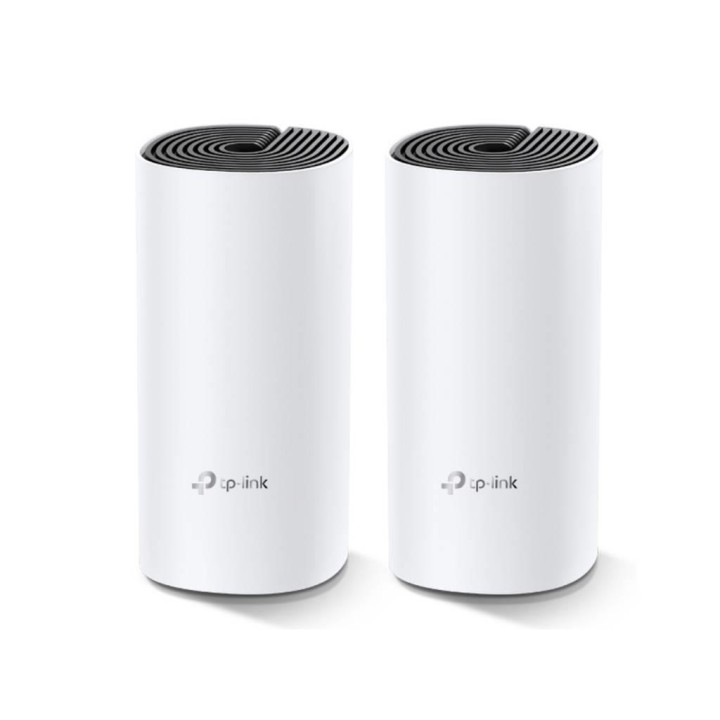 TPLINK : AC1200 Whole-Home Mesh Wi-Fi System, Qualcomm CPU, 867Mbps at 5GHz+300Mbps at 2.4GHz, 2 Gigabit Ports, 2 antennas,...