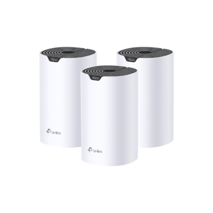 TPLINK : AC1900 Whole Home Mesh Wi-Fi System SPEED: 600 Mbps at 2.4 GHz +1300 Mbps at 5 GHz SEPC: 3× Internal Antennas, 3× G...