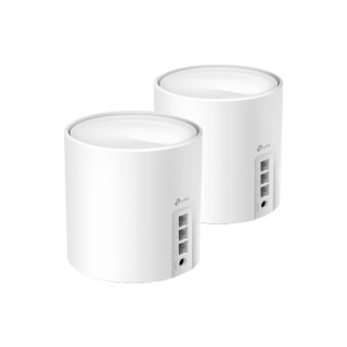 TPLINK : AX3000 Whole Home Mesh Wi-Fi 6 System SPEED: 574 Mbps at 2.4 GHz + 2402 Mbps at 5 GHz SPEC: 2× Internal Antennas, 3...