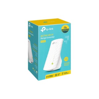 TPLINK : AC750 Dual Band Wireless Wall Plugged Range Extender, Mediatek, 433Mbps at 5GHz + 300Mbps at 2.4GHz, 802.11ac/a/b/g...
