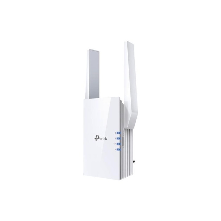 TPLINK : AX1800 Wi-Fi 6 Range Extender SPEED: 574 Mbps at 2.4 GHz + 1201 Mbps at 5 GHz SPEC: 2 × External Antennas, 1 × Giga...