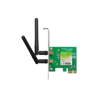 TPLINK : 300Mbps Wireless N PCI Express Adapter, QCA(Atheros), 2.4GHz, 802.11n/g/b, Include 1 Low profile Bracket