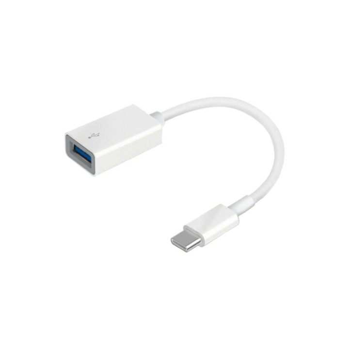 TPLINK : "USB-C to USB 3.0 Adapter SPEC: 1× USB 3.0 Port, 1× USB-C Connector FEATURE: Compact Design, Plug and Play, Hot Swa...