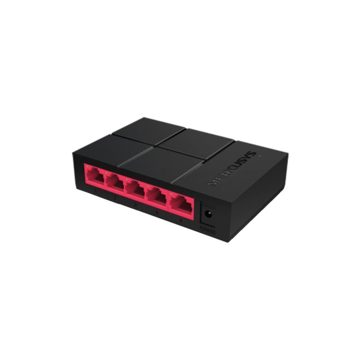 MERCUSYS : 5-Port 10/100/1,000 Mbps Desktop Switch, Auto-Negotiation, Auto-MDI/MDIX, IEEE 802.3, IEEE 802.3u, IEEE 802.3x CS...