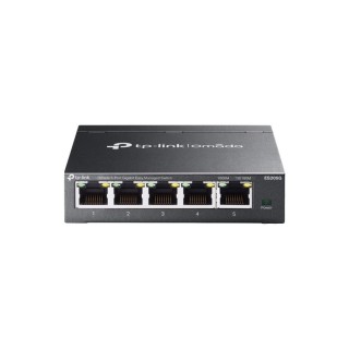 TPLINK : Omada 5-Port Gigabit Easy Managed Switch PORT: 5× Gigabit RJ45 Ports SPEC: Desktop Steel Case FEATURE: Integration...