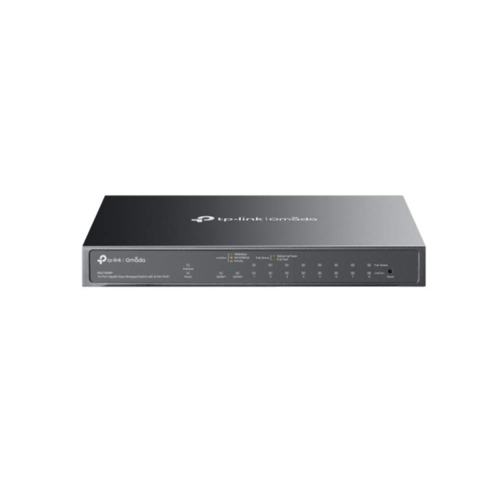 TPLINK : Omada 10-Port Gigabit Easy Managed Switch with 8-Port PoE+ SPEC: 8× Gigabit 802.3at/af-compliant PoE+ RJ45 ports, 1...