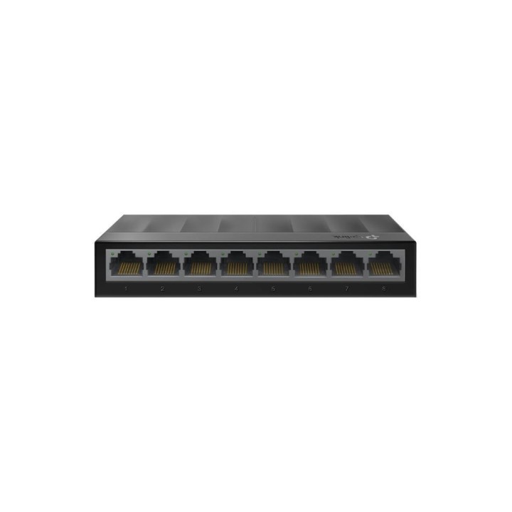 TPLINK : LiteWave 8-Port Gigabit Desktop Switch PORT: 8× Gigabit RJ45 Ports SPEC: Desktop Plastic Case FEATURE: Plug and P