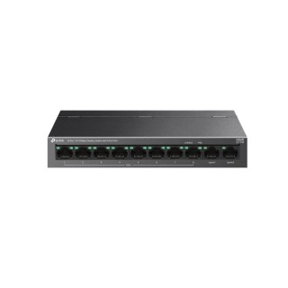 TPLINK : 10-Port 10/100 Mbps Desktop Switch with 8-Port PoE+ PORT: 8× 10/100 Mbps PoE+ Ports, 2× 10/100 Mbps Non-PoE Port SP...