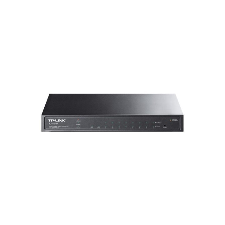TPLINK : Omada 8-Port Gigabit Smart PoE+ Switch with 2 SFP Slots PORT: 8× Gigabit PoE Ports, 2× Gigabit SFP Slots SPEC: 802....