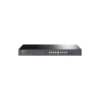 TPLINK : JetStream™ 16-Port Gigabit Smart Switch with 2 Gigabit SFP Slots PORT: 16× Gigabit RJ45 Ports, 2× Gigabit SFP Slots...