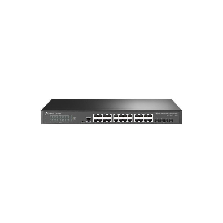 TPLINK : Omada 24-Port 2.5GBASE-T L2+ Managed Switch with 4 10GE SFP+ Slots PORT: 24× 2.5G RJ45 Ports, 4× 10G SFP+ Slots, RJ...
