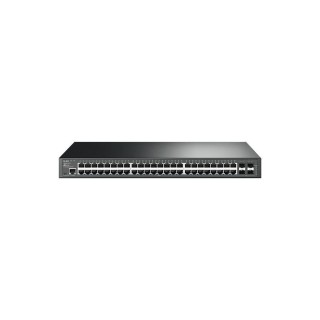 TPLINK : Omada 48-Port Gigabit L2+ Managed Switch with 4 SFP Slots PORT: 48× Gigabit RJ45 Ports, 4× Gigabit SFP Slots, RJ45/...