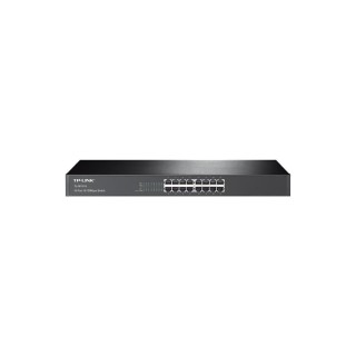 TPLINK : 16-Port 10/100 Mbps Switch PORT: 16× 10/100 Mbps RJ45 Ports SPEC: 1U 19-inch Rack-mountable Steel Case FEATURE: Plu...