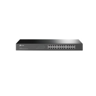 TPLINK : 24-Port 10/100 Mbps Switch PORT: 24× 10/100 Mbps RJ45 Ports SPEC: 1U 19-inch Rack-mountable Steel Case FEATURE: Plu...