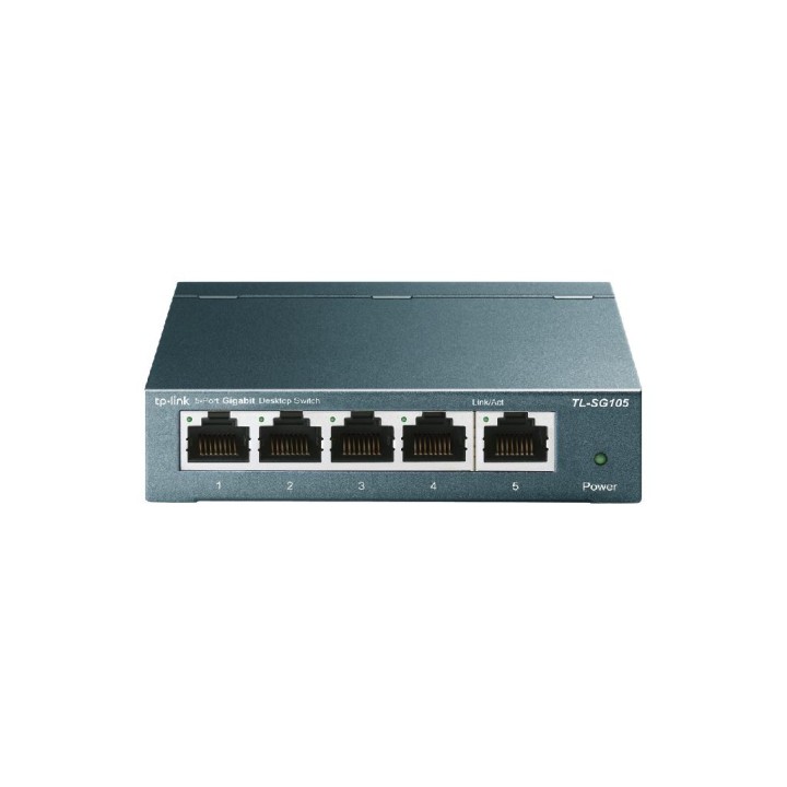 TPLINK : 5-Port Gigabit Desktop Switch PORT: 5× Gigabit RJ45 Ports SPEC: Desktop Steel Case FEATURE: Plug and Play