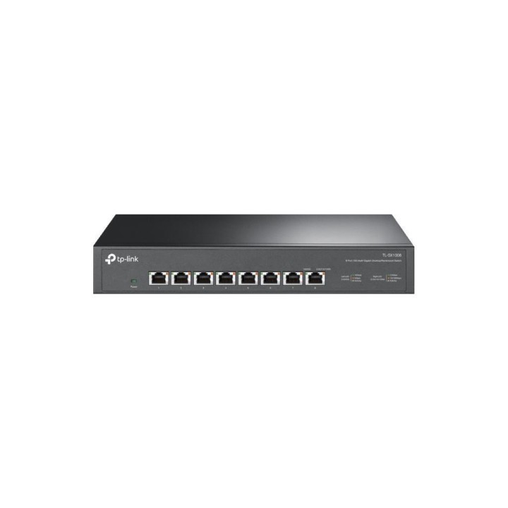 TPLINK : 8-Port 10G Multi-Gigabit Switch PORT: 8× 10G RJ45 Ports SPEC: 1U 13-inch Rack-mountable Steel Case FEATURE: Plug an...