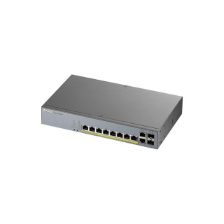 ZYXEL : 12-port - 8x1G + 2xSFP + 2xCopper, Power budget 130W