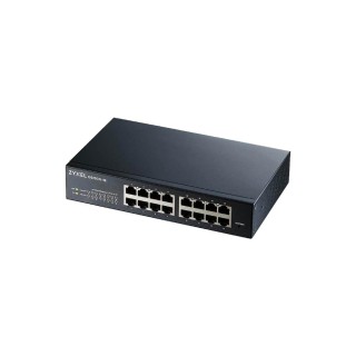 ZYXEL : 16-port GbE L2 Smart Managed Switch, rackmount, fanless