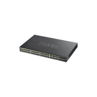ZYXEL : 50 Port Smart Managed PoE Switch 44x1G+ 4x1G Combo + 2x SFP, 375 Watt PoE (Max 48 Ports)