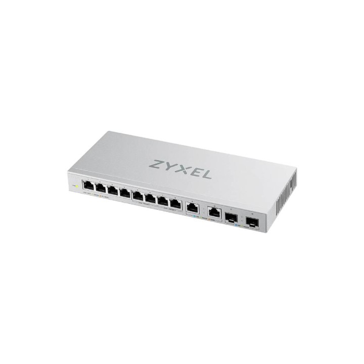 ZYXEL : Unmanaged Multi-Gigabit Switch, 8-port GbE + 2-port 100M/1G/2.5G + 2-port 10G SFP+