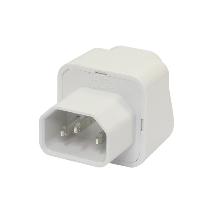 DELTA : TOSHINO : ADAPTER IEC320-C14 to Universal Plug for UPS