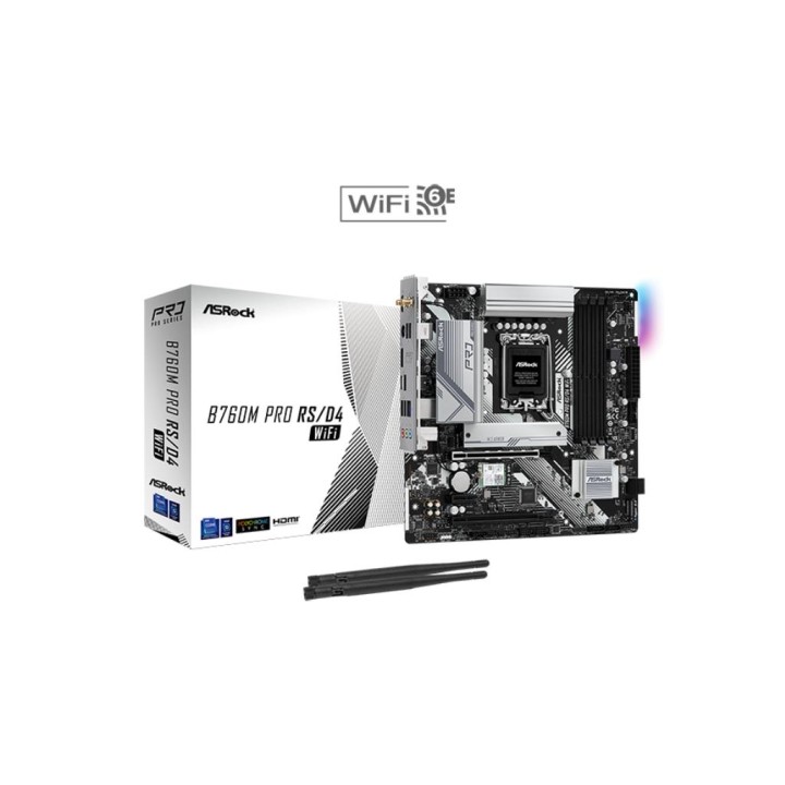 ASROCK : B760M-PRO-RS/D4-WIFI