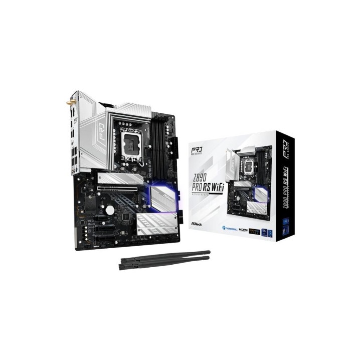 ASROCK : Z890-PRO-RS-WIFI Intel® Core™ Ultra Processors (Series 2) (LGA1851RL-ILM) DDR5