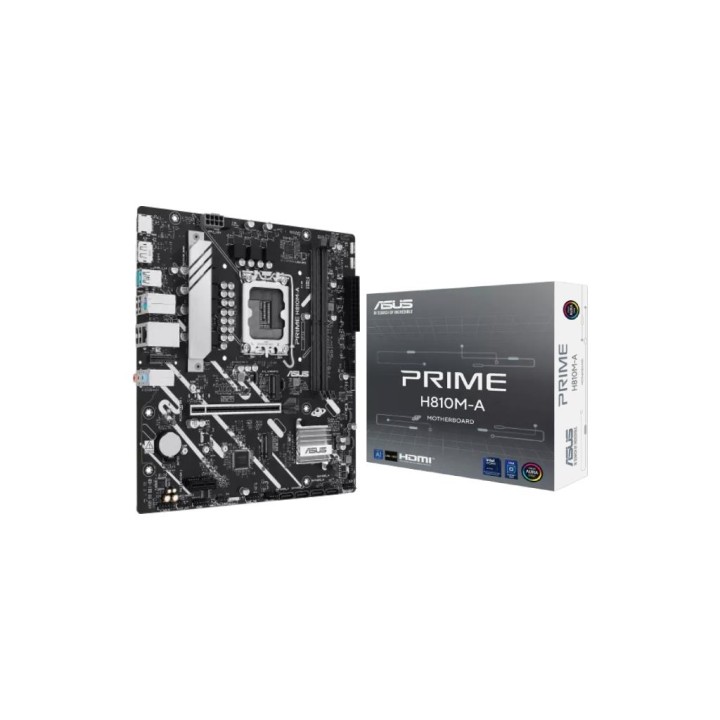ASUS : Intel® H810 Chipset, Support Intel® Core™ Ultra Processors (Series 2), LGA1851, DIMM Fit for enhanced DDR5 performanc...